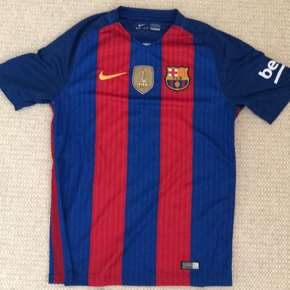 Authentic FC Barcelona jersey, Neymar, m medium